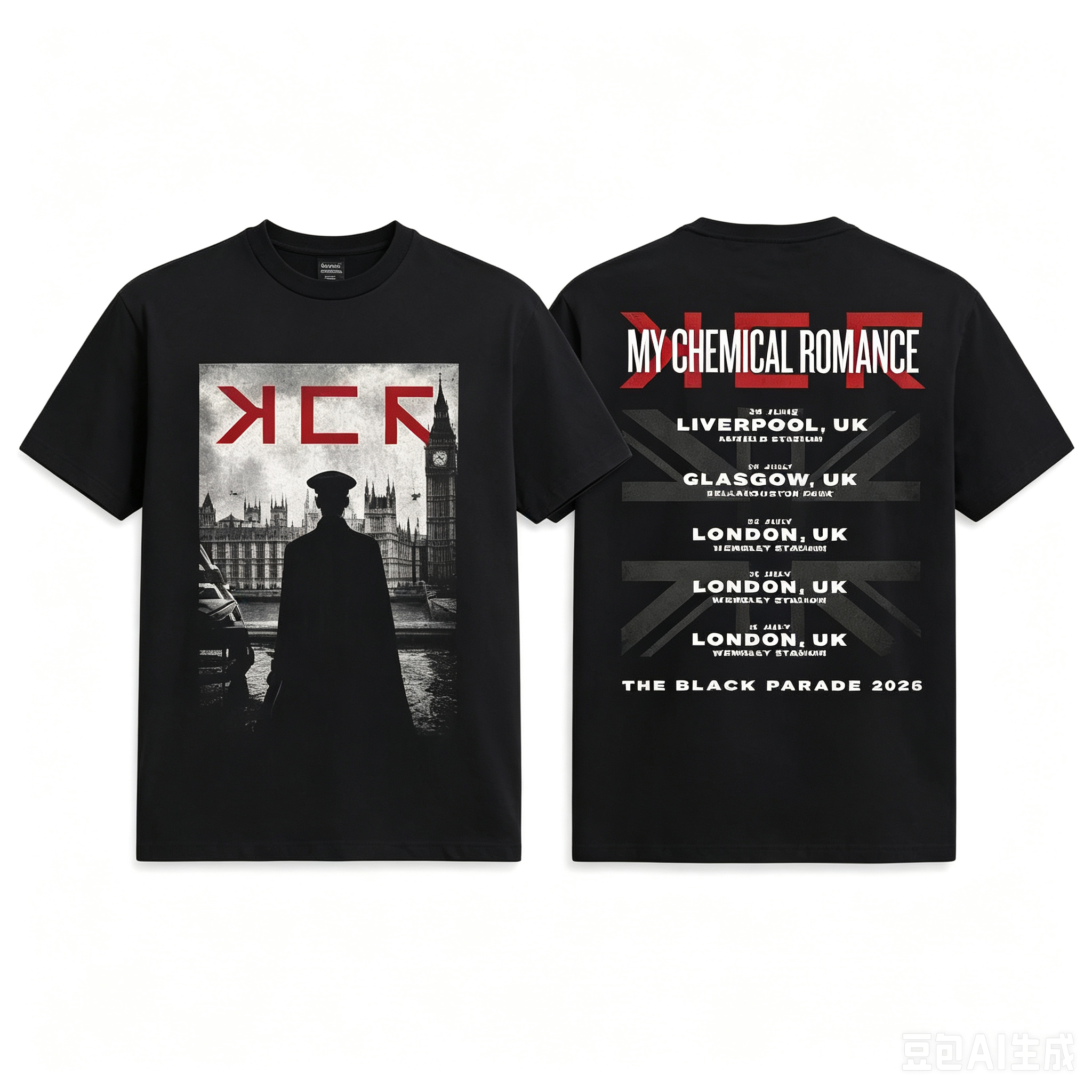 Women Fashion Uk - 1pc My Chemical Romance The Black