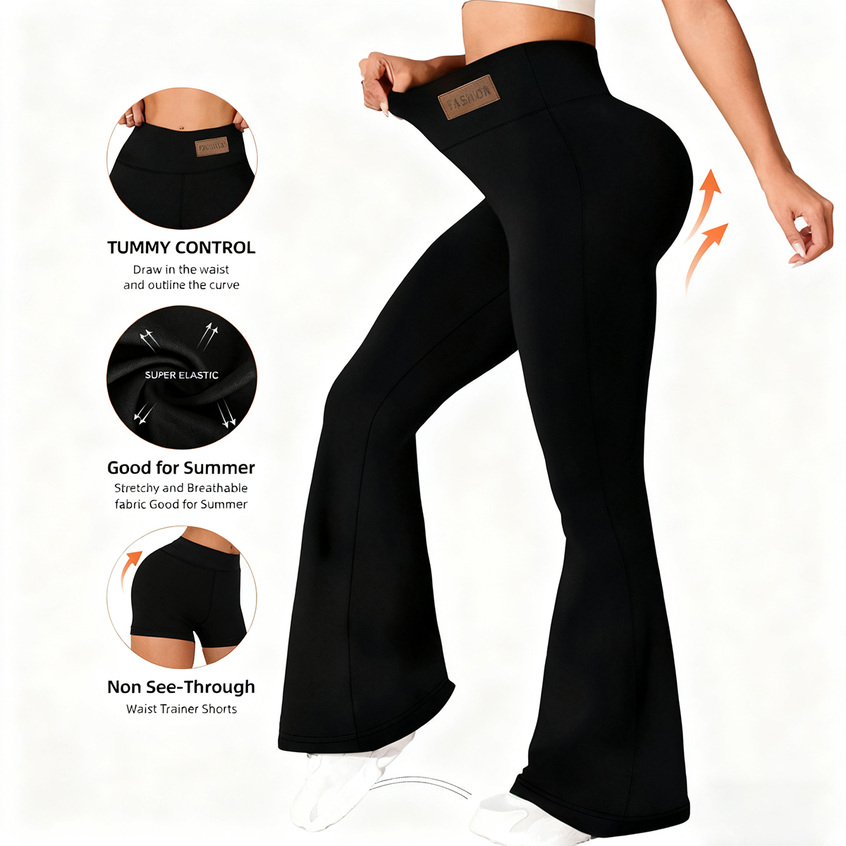 Women'S Fashion Leggings - Women's spring Summer Leggings, high waisted