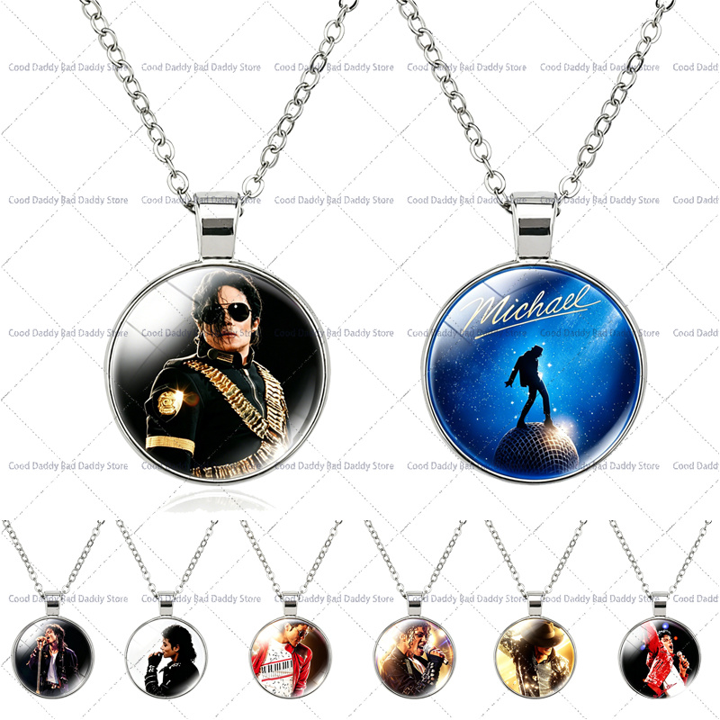 Women Fashion Necklace - The King of Pop MJ Michael