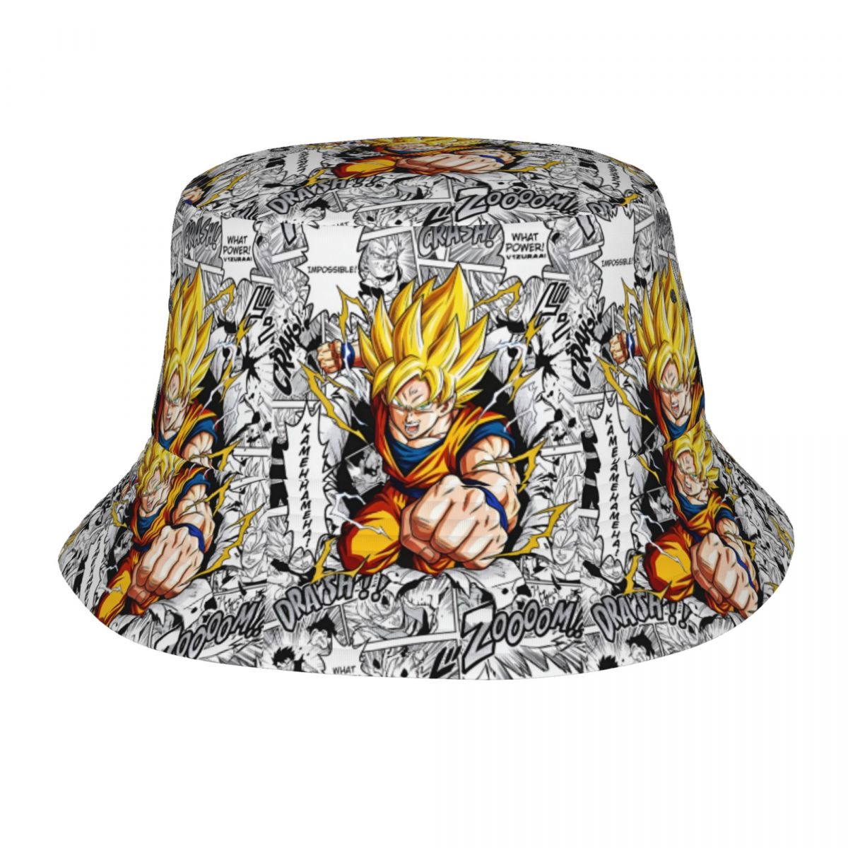 Bucket Hat Women - Custom DBZ Goku Japan Comic Bucket