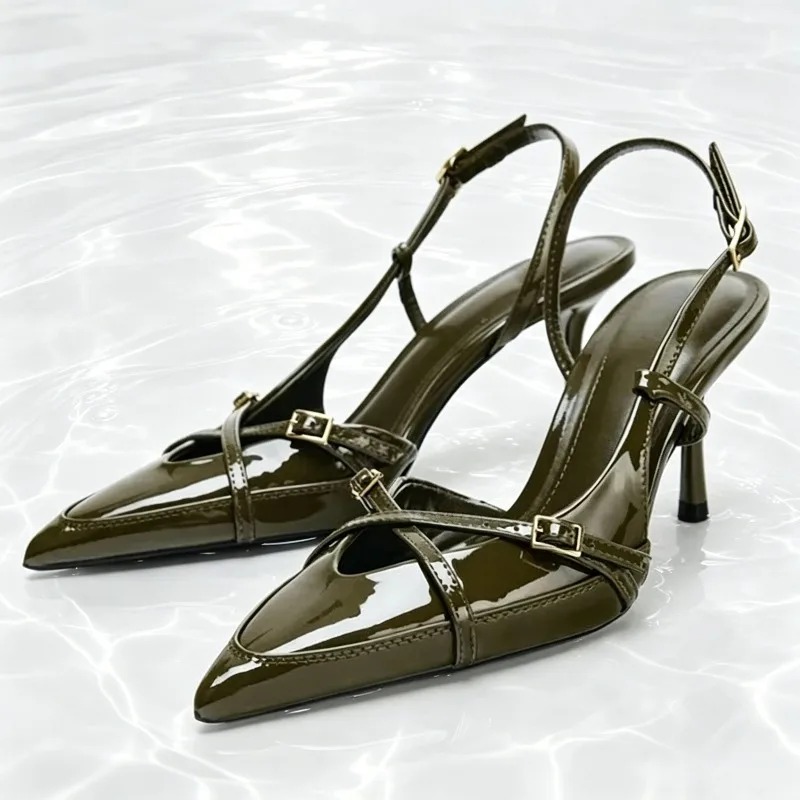Fashion Women Belt - Brand Designer Elegant High Heels Women