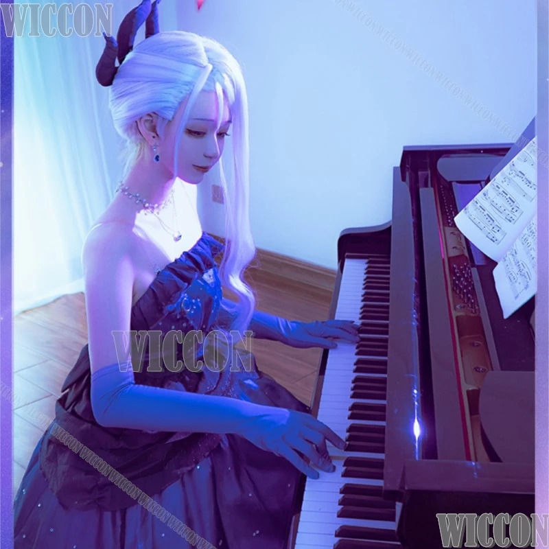 Knitted Vest Women - Sorasaki Hina Dress Cosplay Game Blue