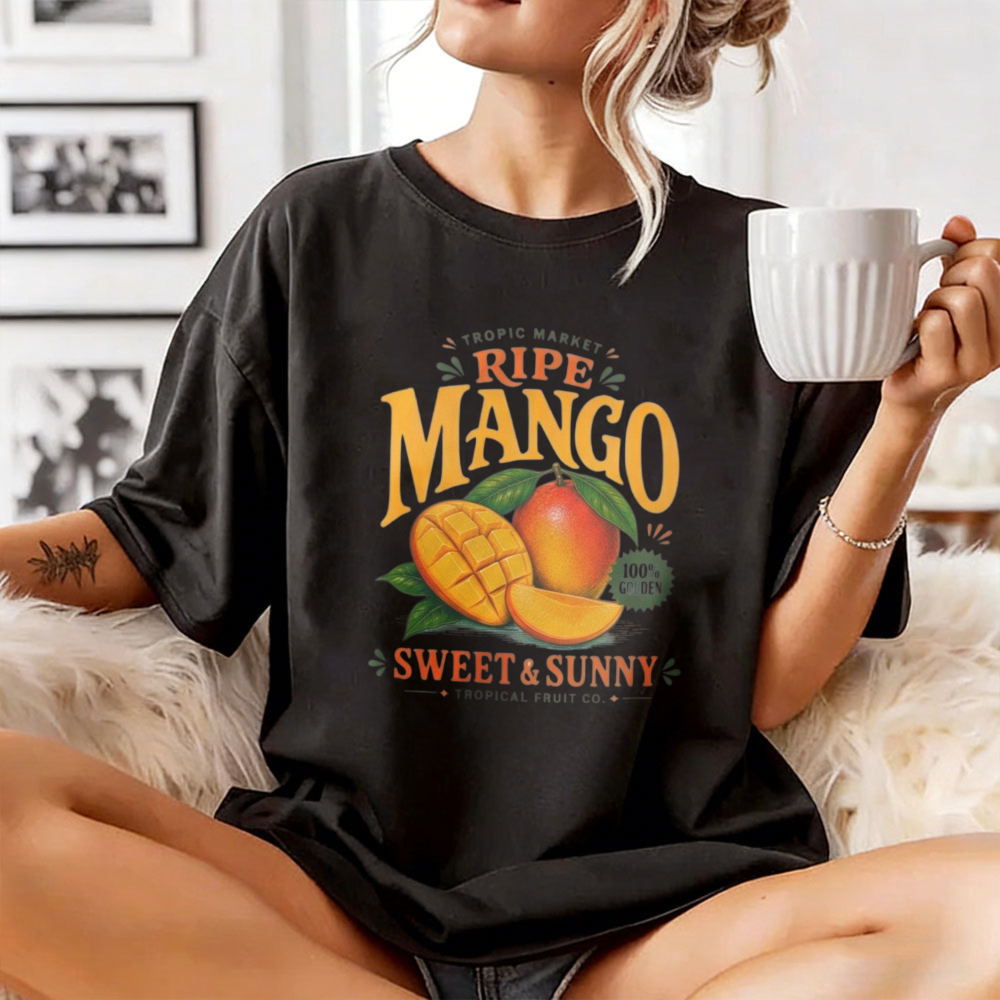 Women'S Fashion Market Size - Ripe Cut Mango Tropic Market Graphic