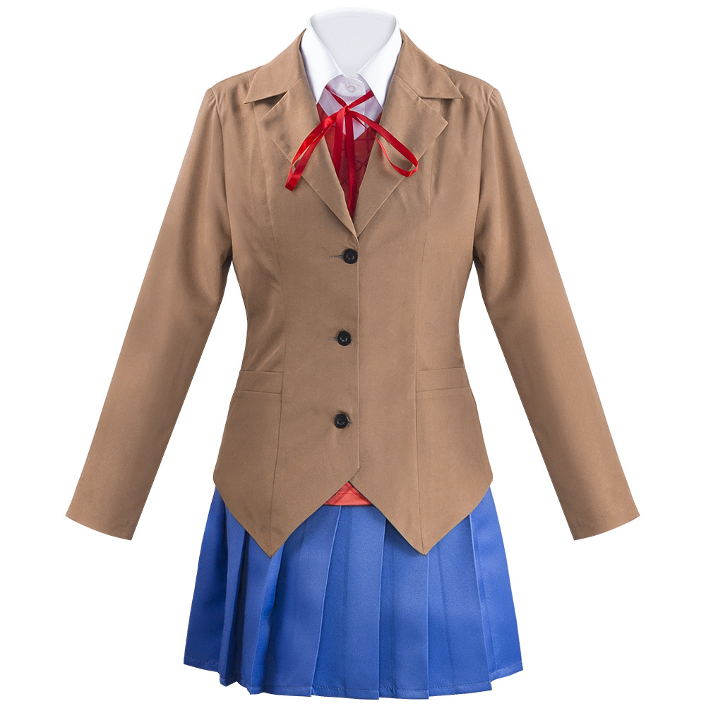 Anime Doki Doki Literature Clu - مراجعة Knitted Vest Women وسعره