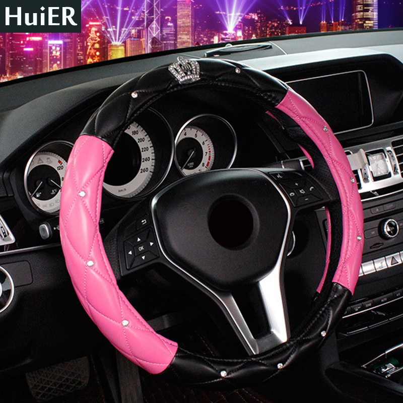 HuiER Steering Wheel Cover  Cr - مراجعة Women Fashion Hub وسعره