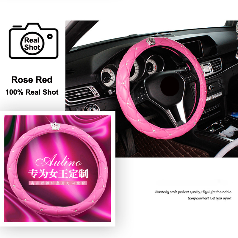 HuiER Steering Wheel Cover  Cr - مراجعة Women Fashion Hub وسعره