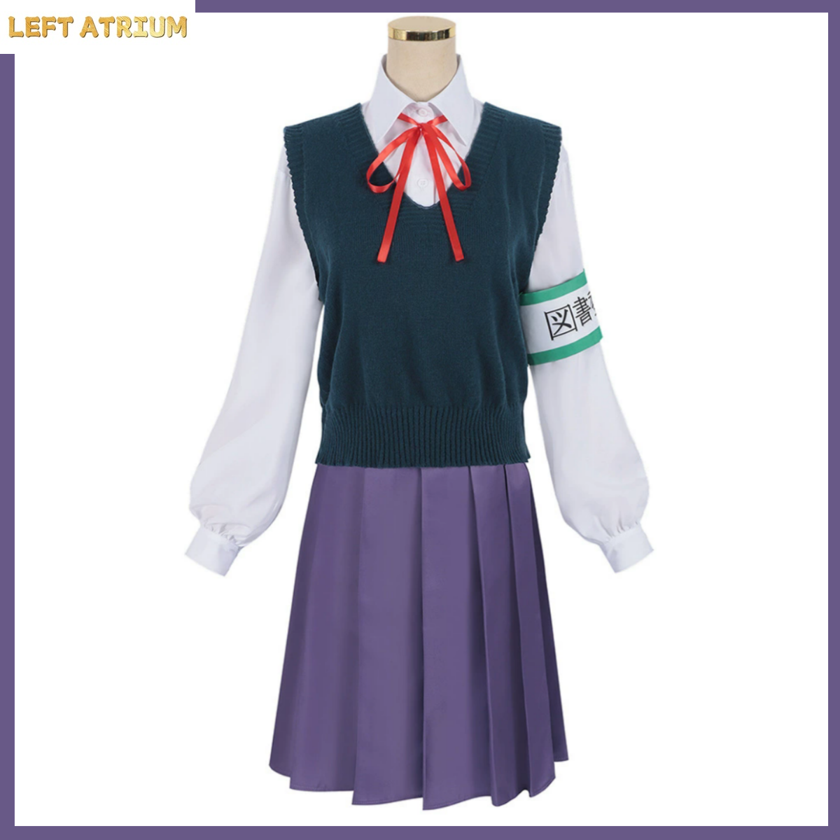 Anime The 100 Girlfriends Who  - مراجعة Knitted Vest Women وسعره