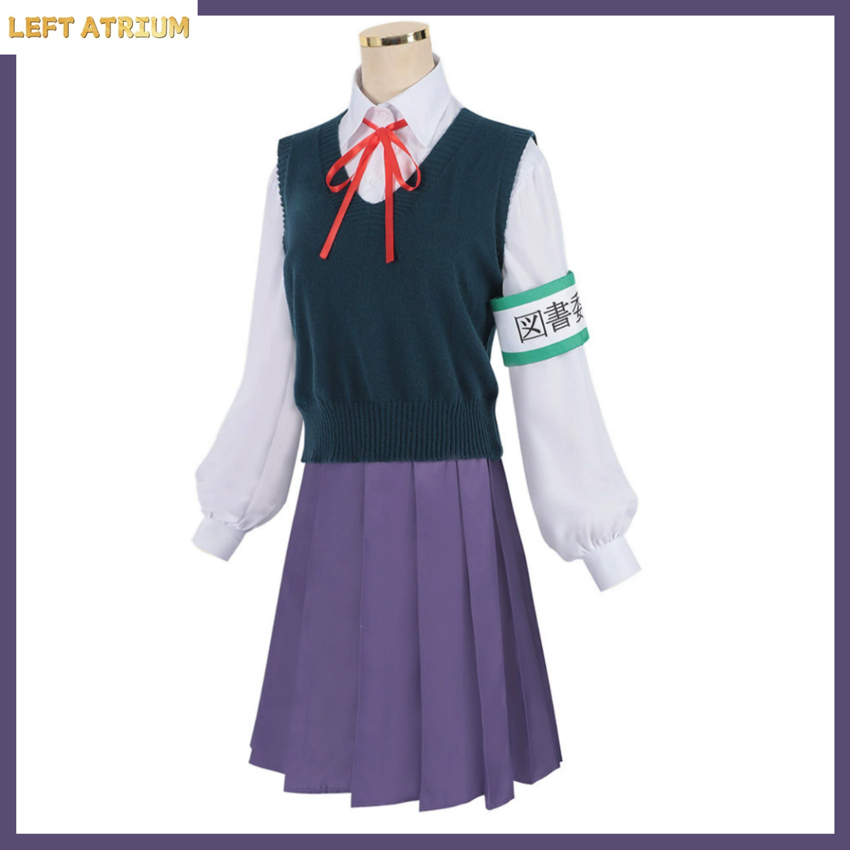 Anime The 100 Girlfriends Who  - مراجعة Knitted Vest Women وسعره