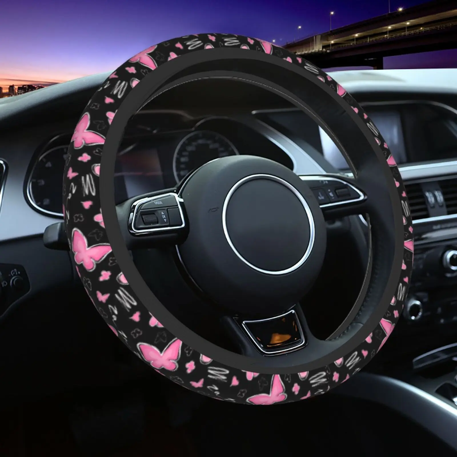 Women Butterfly Pink Steering  - مراجعة Women Fashion Hub وسعره