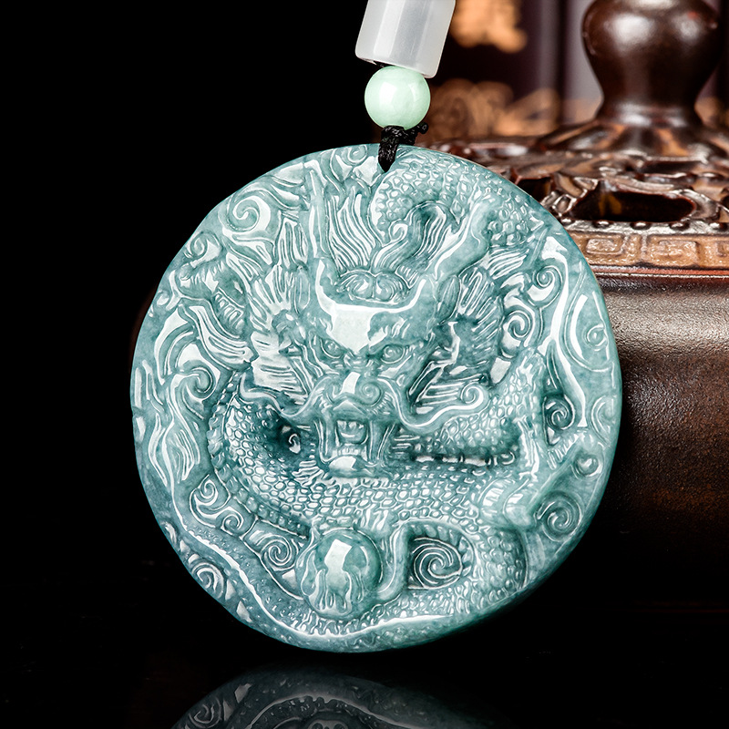 Burmese Jadeite Dragon Pendant - مراجعة Women Fashion Necklace وسعره