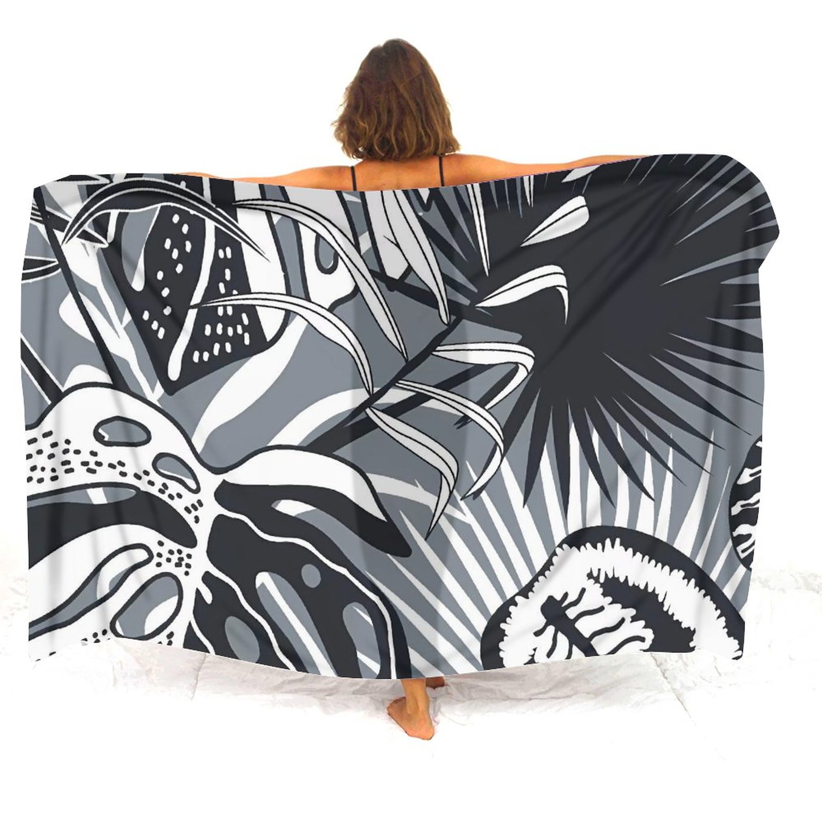 Polynesian Art Print Sarong La - مراجعة Printed Wrap Skirt وسعره