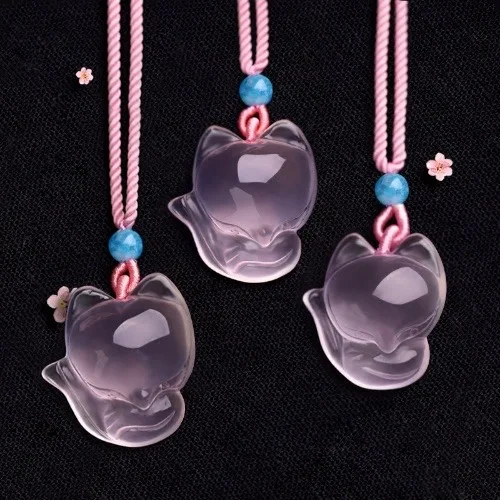 1PC Natural Pink Chalcedony ag - مراجعة Women Fashion Jewellery وسعره
