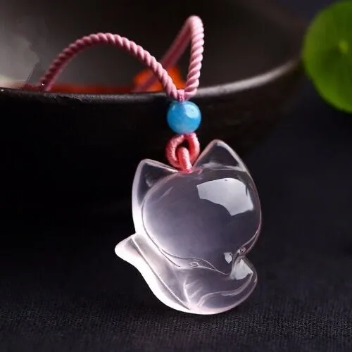 1PC Natural Pink Chalcedony ag - مراجعة Women Fashion Jewellery وسعره