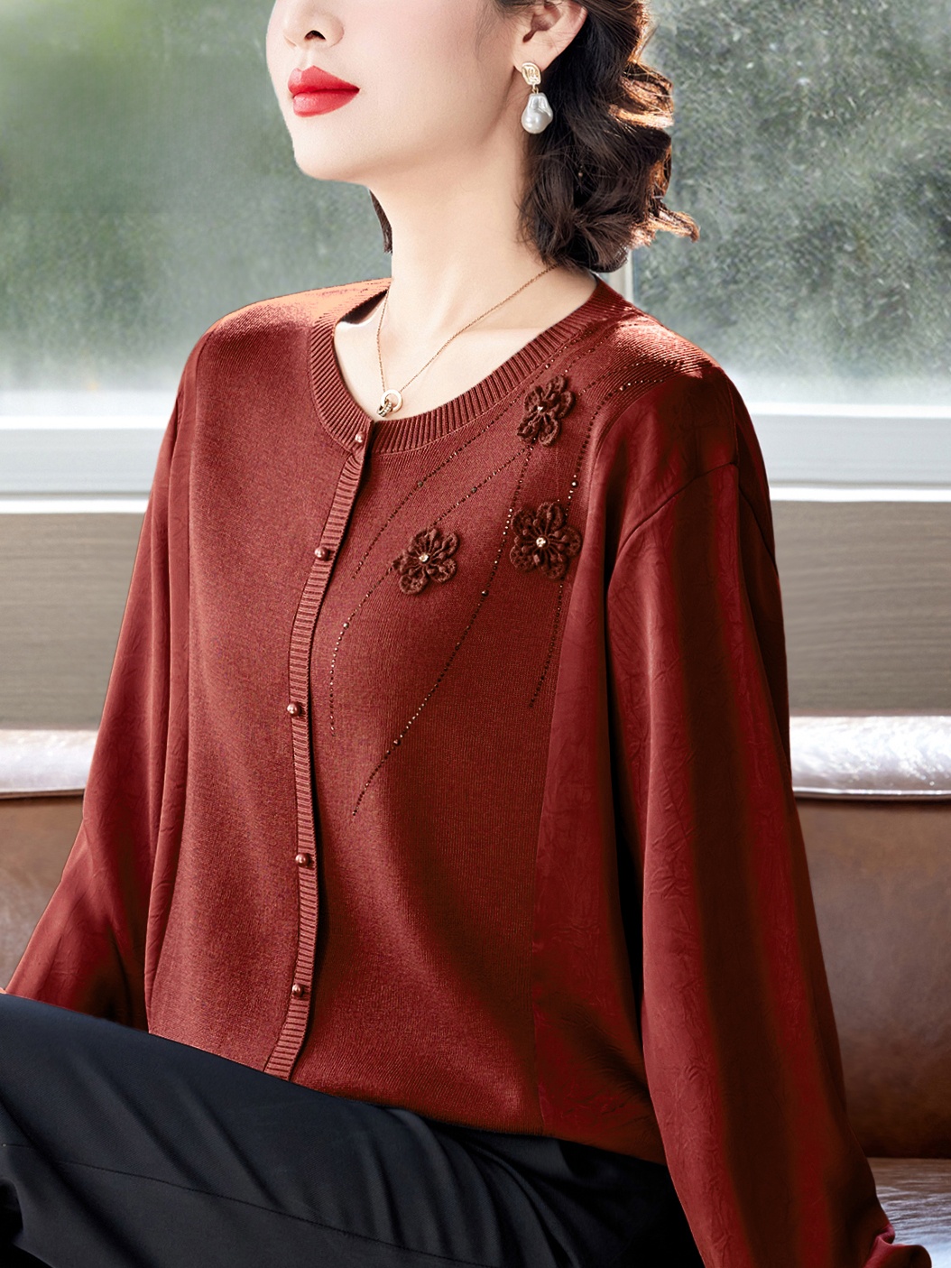 Stylish Knitted Open Cardigan  - مراجعة Women Fashion Over The Years وسعره