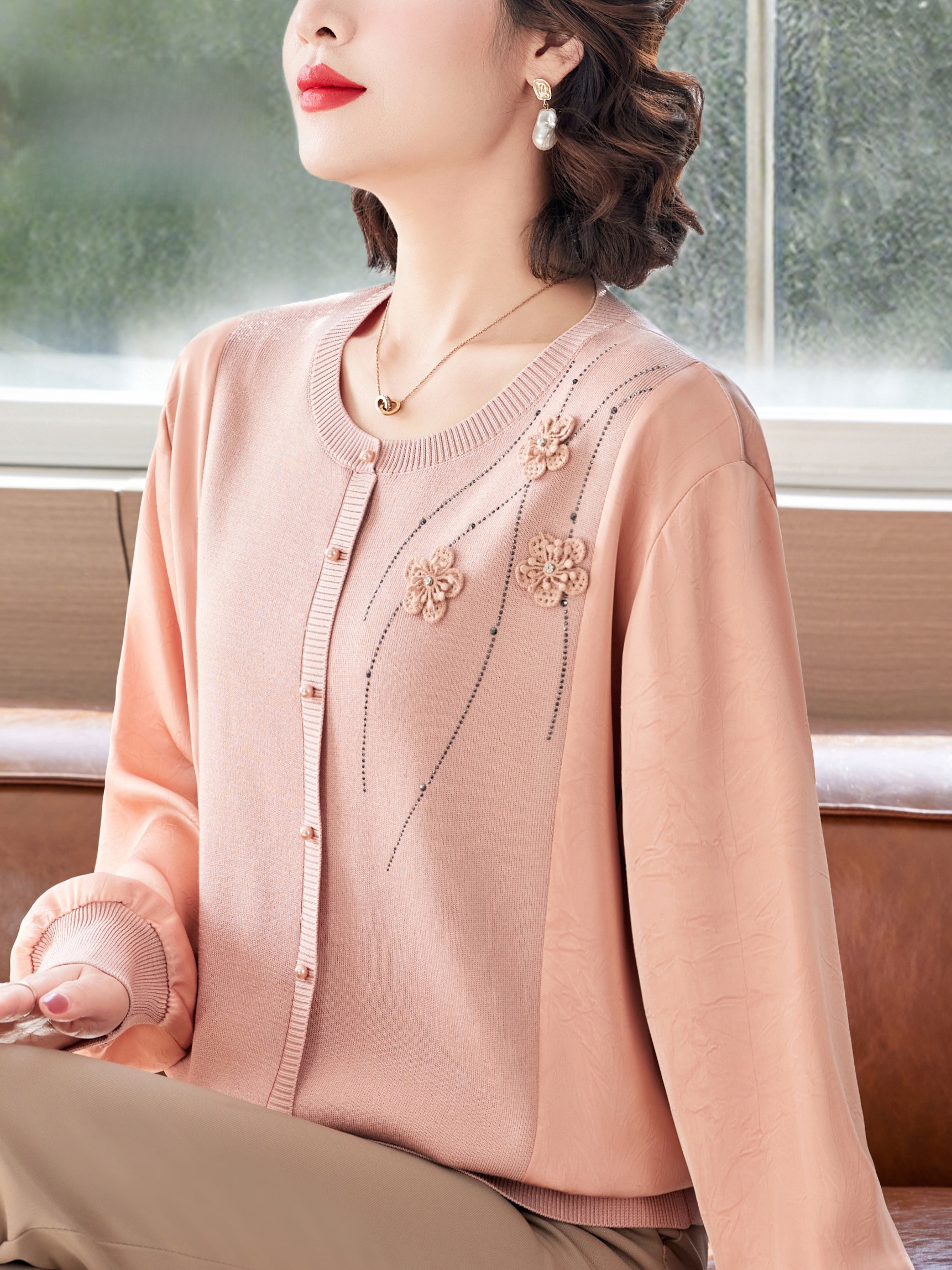 Stylish Knitted Open Cardigan  - مراجعة Women Fashion Over The Years وسعره