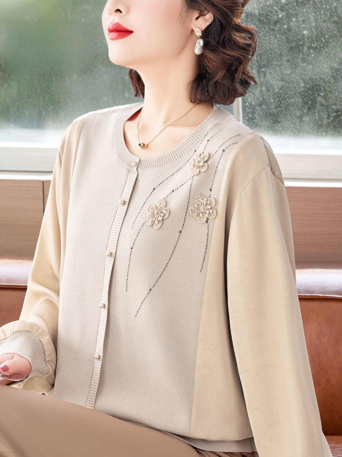 Stylish Knitted Open Cardigan  - مراجعة Women Fashion Over The Years وسعره