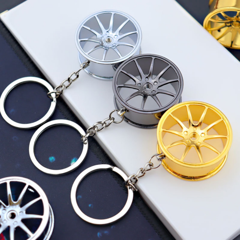 Creative Wheel Hub Keychain Me - مراجعة Women Fashion Hub وسعره