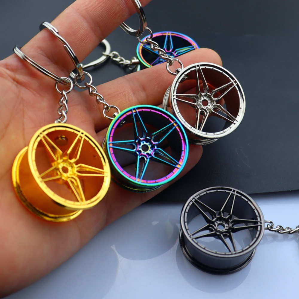 Creative Wheel Hub Keychain Me - مراجعة Women Fashion Hub وسعره