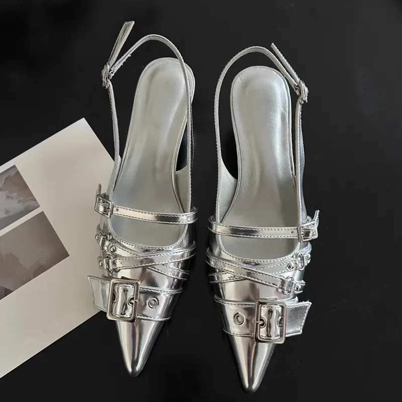 Pointed Toe High Heels Women W - مراجعة Fashion Women Belt وسعره