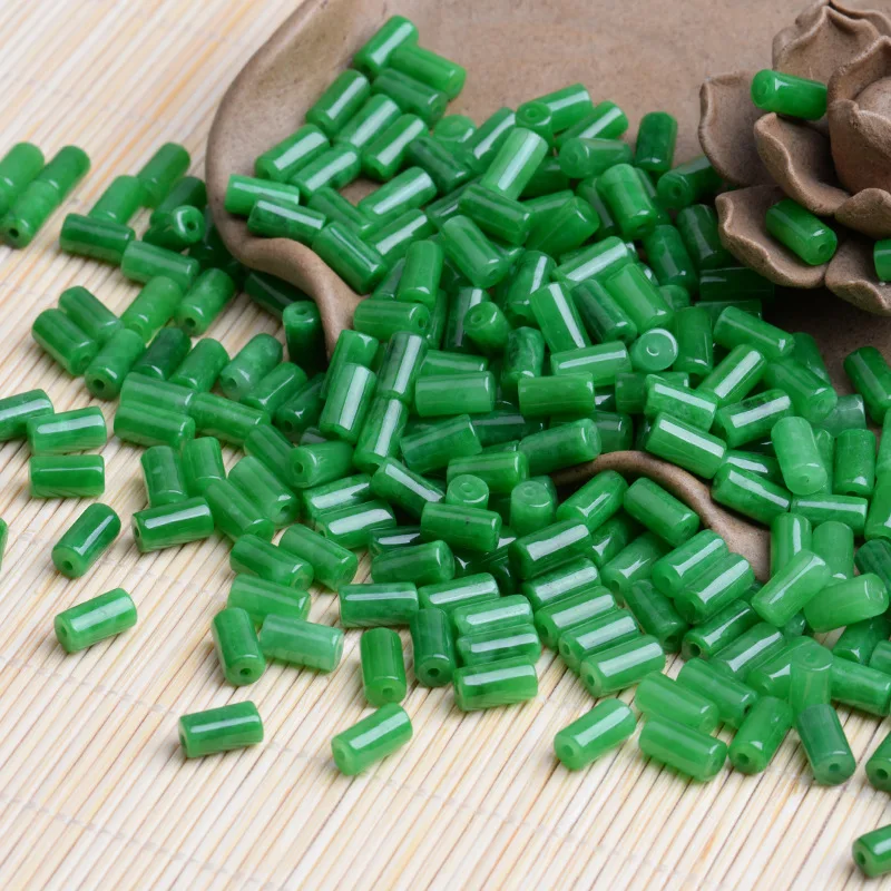 10pc Green Jade Gourd Leaves B - مراجعة Women Fashion Jewellery وسعره