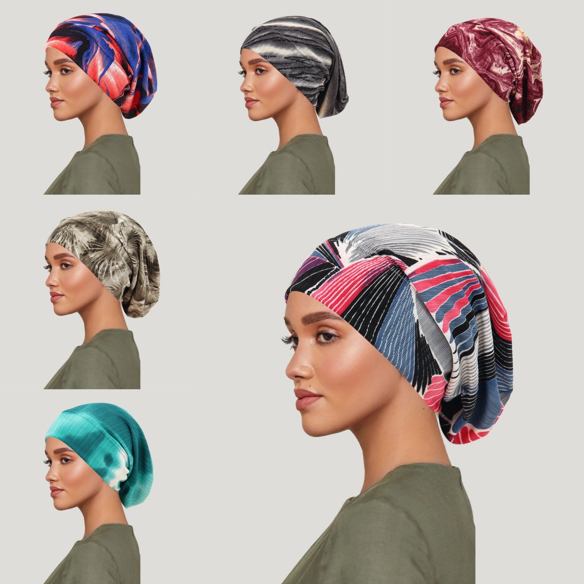 2026 New Tie-dye Hair Cover Ca - مراجعة Women'S Fashion Hats وسعره