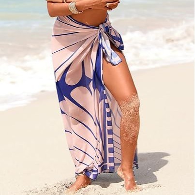 Pareo Dress Printed Beach Wome - مراجعة Printed Wrap Skirt وسعره