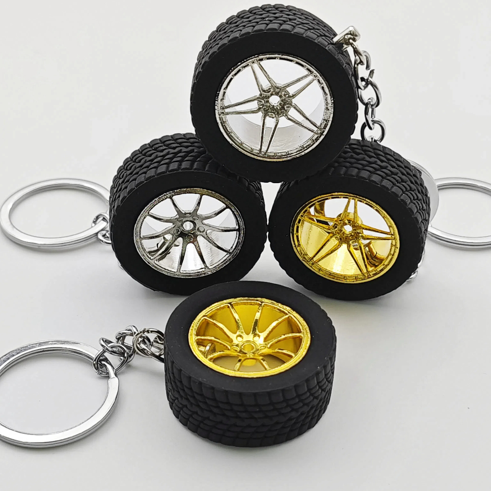 Auto Parts Mini Rims Keychain  - مراجعة Women Fashion Hub وسعره