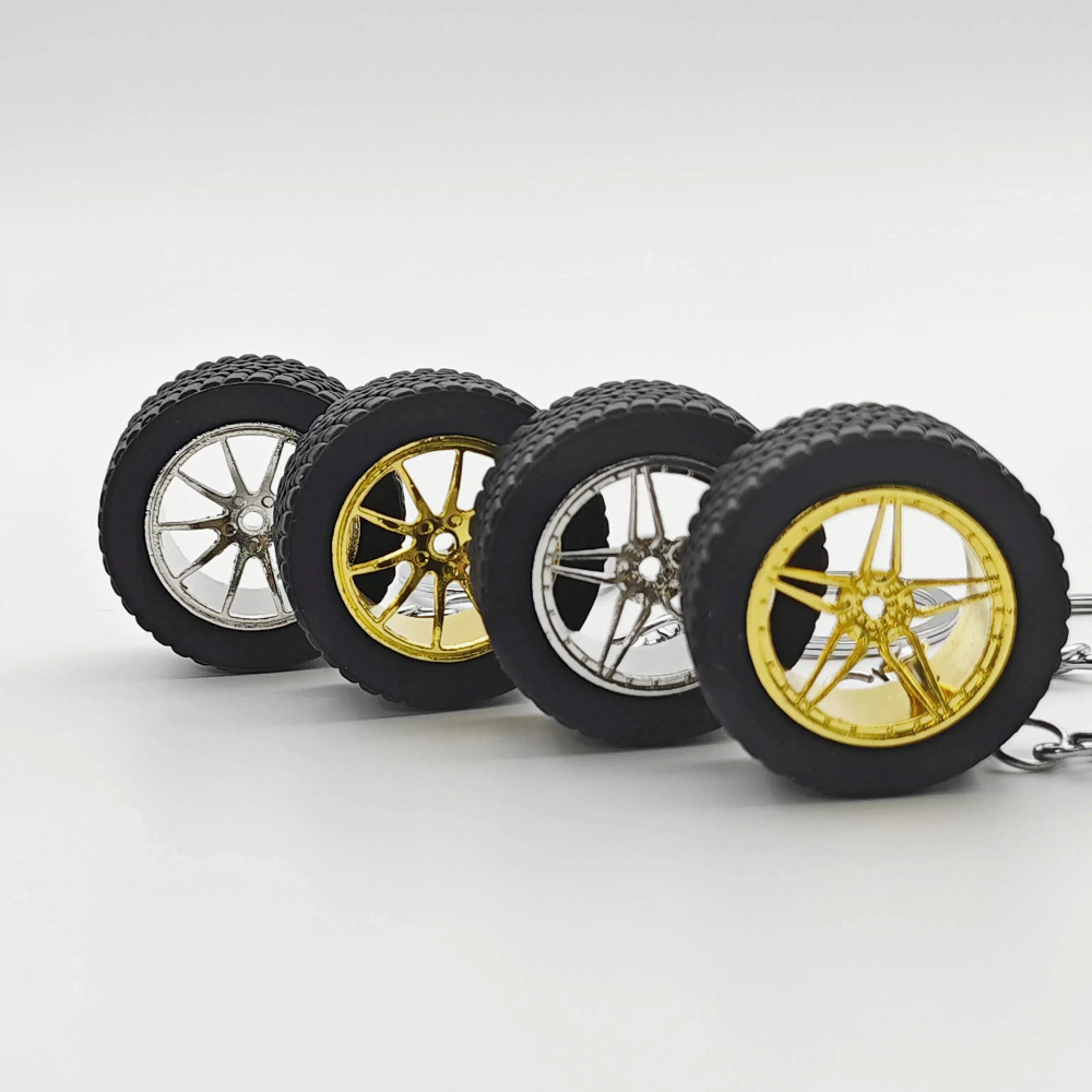 Auto Parts Mini Rims Keychain  - مراجعة Women Fashion Hub وسعره
