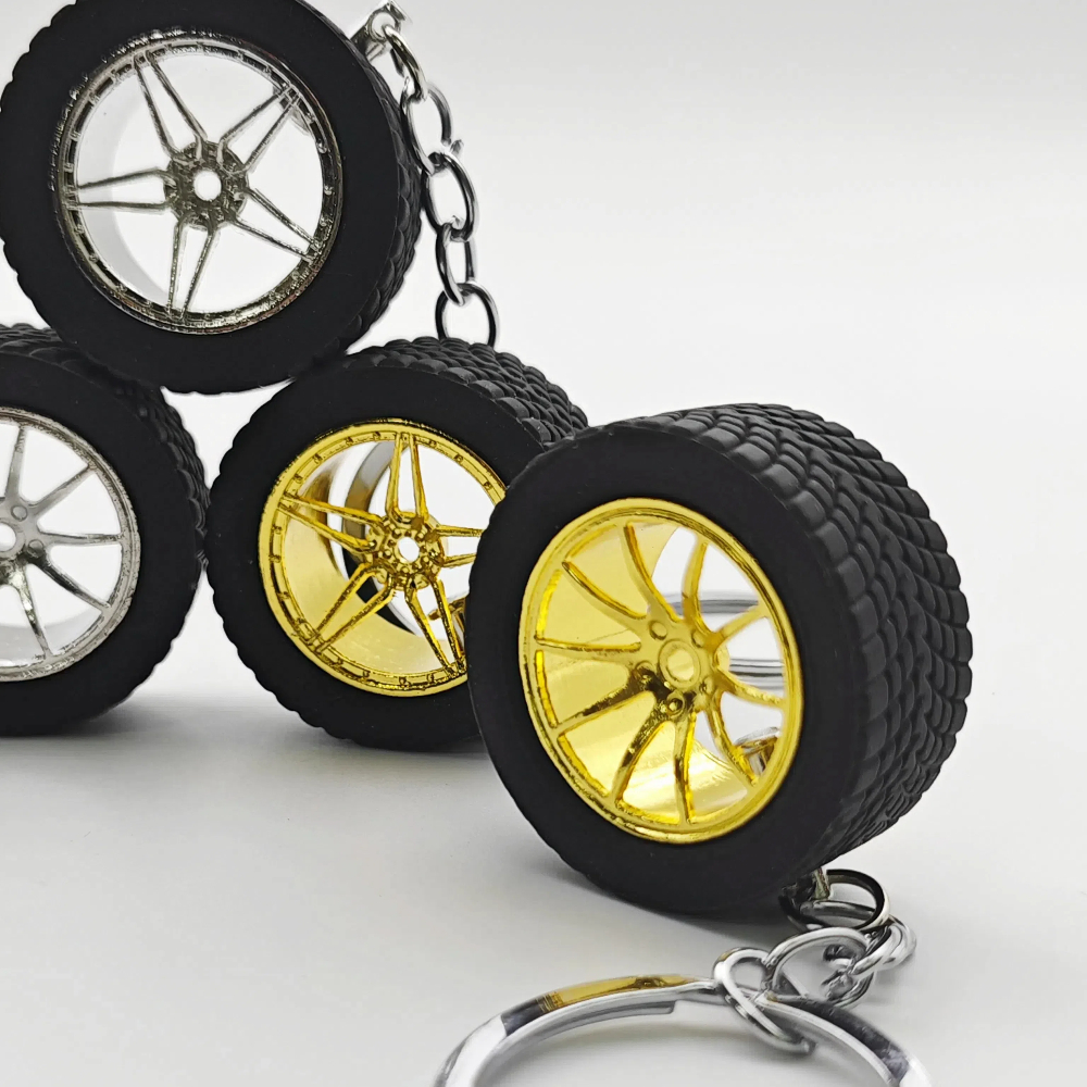 Auto Parts Mini Rims Keychain  - مراجعة Women Fashion Hub وسعره