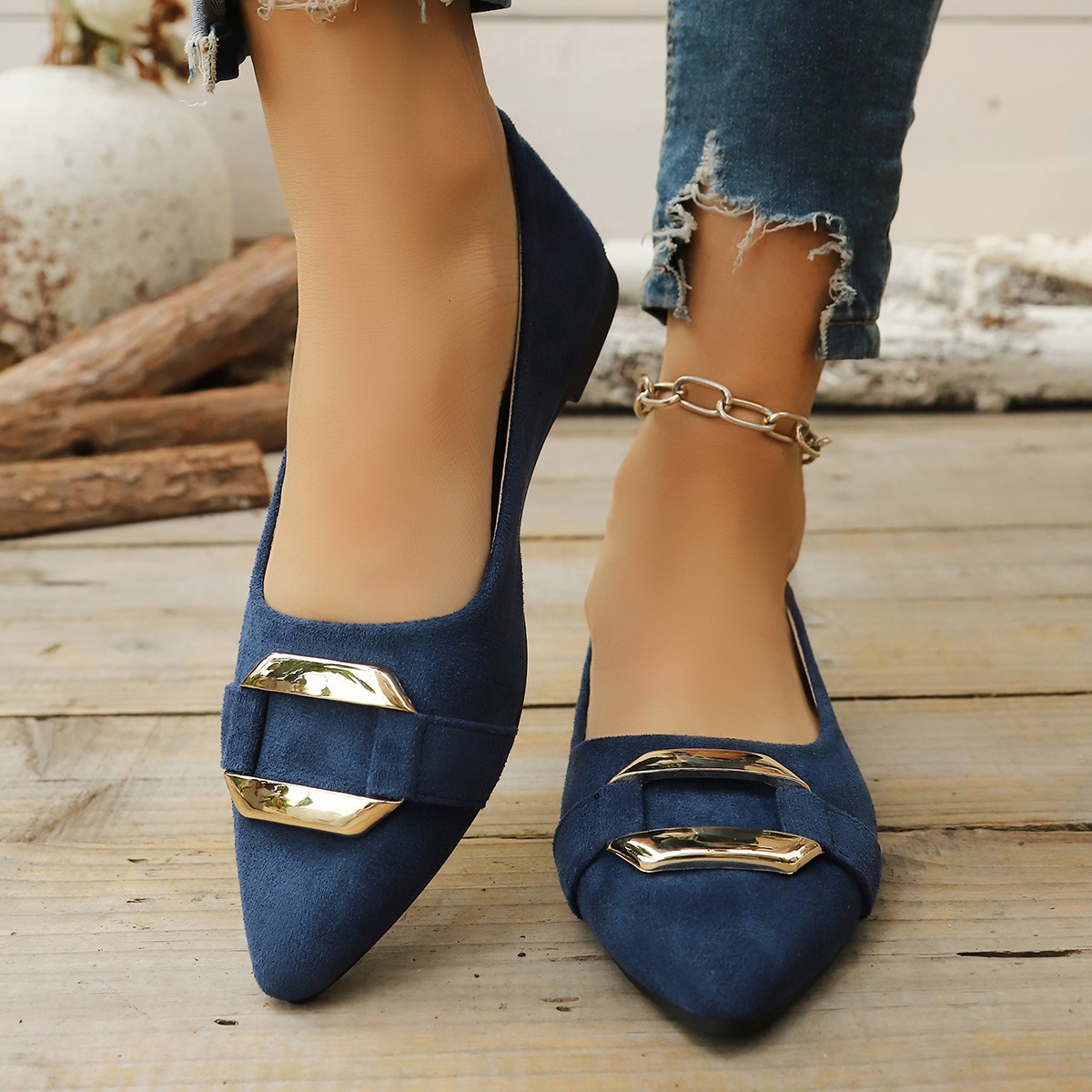 Spring and Autumn Elegant Poin - مراجعة Women Fashion Heels وسعره