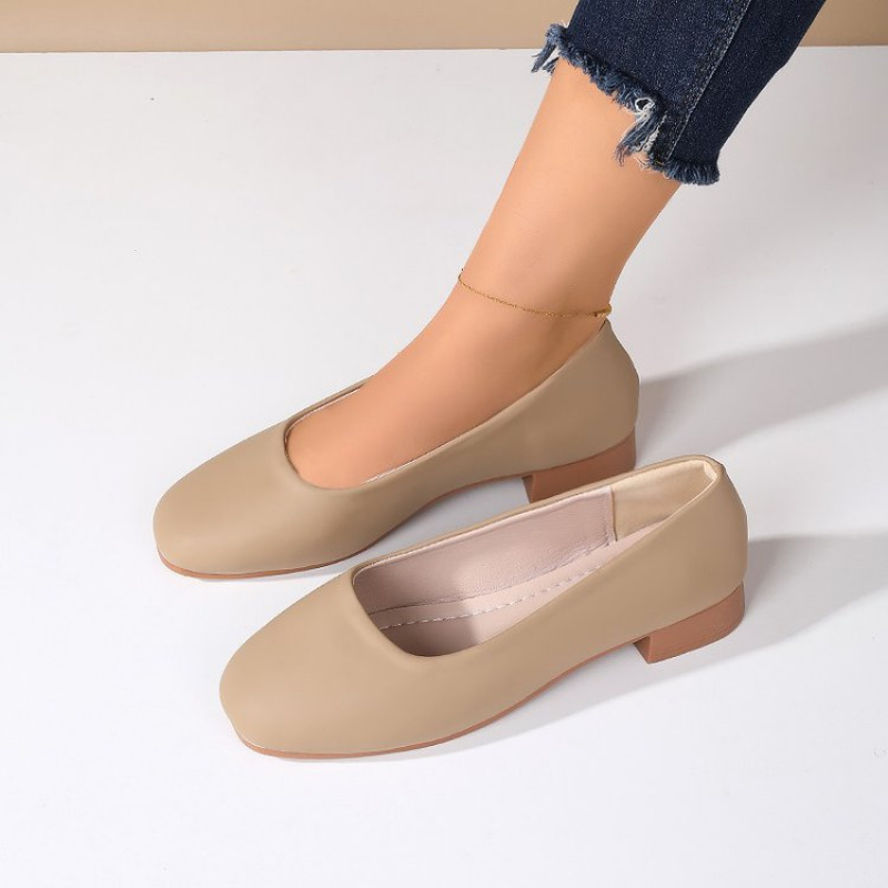 Soft Leather Round Toe Slip-On - مراجعة Women'S Fashion Footwear وسعره