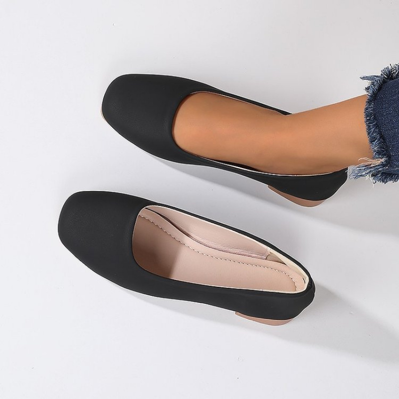 Soft Leather Round Toe Slip-On - مراجعة Women'S Fashion Footwear وسعره