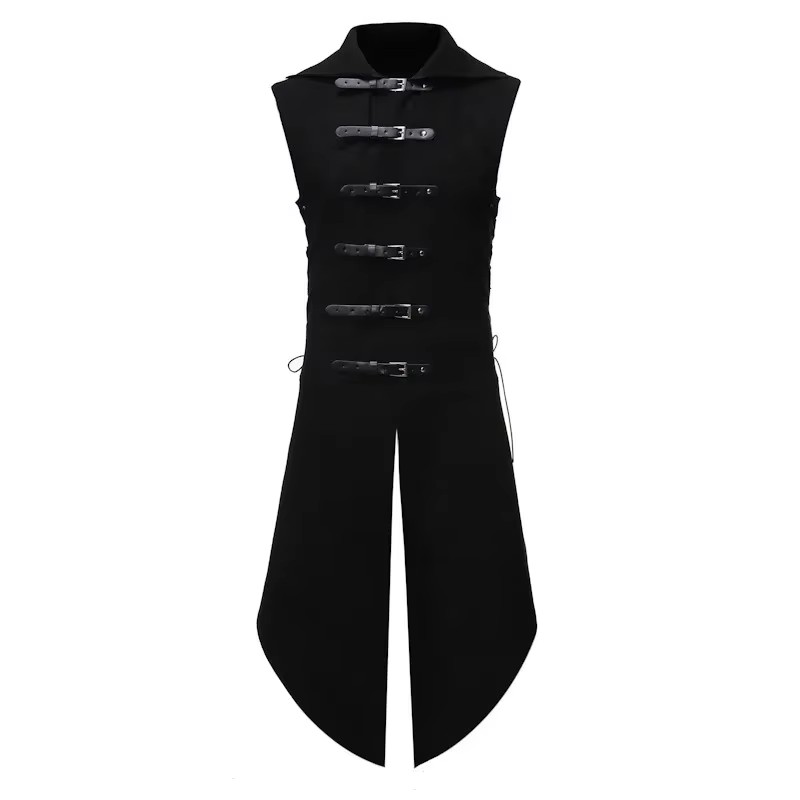 Halloween Medieval Renaissance - مراجعة Knitted Vest Women وسعره