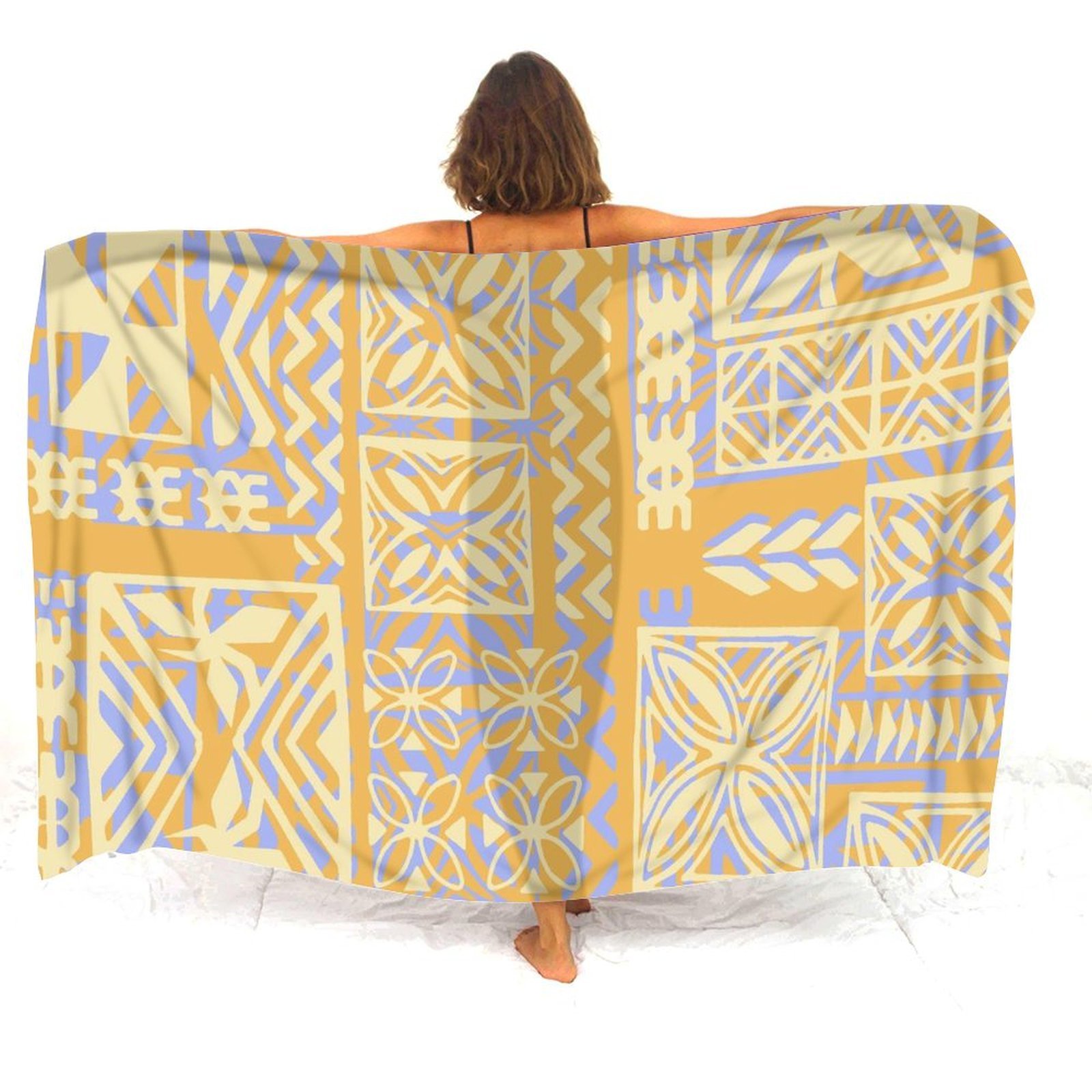 Polynesian Custom Puletasi Sun - مراجعة Printed Wrap Skirt وسعره