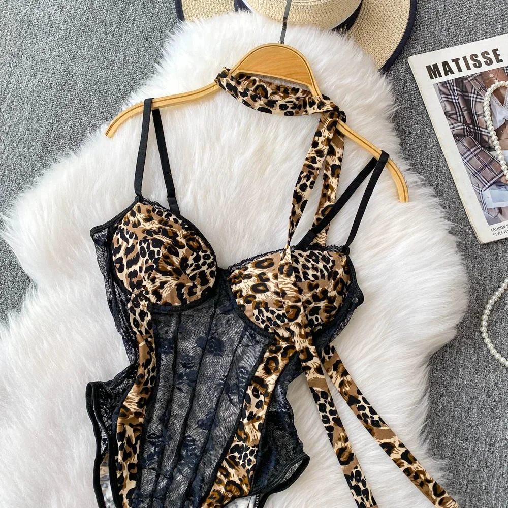 Women Hotsweet V-neck Leopard  - مراجعة Women Fashion Necklace وسعره