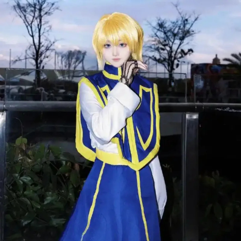 Anime HUNTER X HUNTER Kurapika - مراجعة Knitted Vest Women وسعره