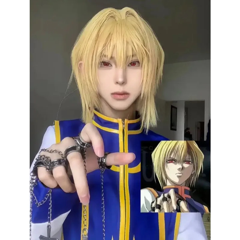 Anime HUNTER X HUNTER Kurapika - مراجعة Knitted Vest Women وسعره
