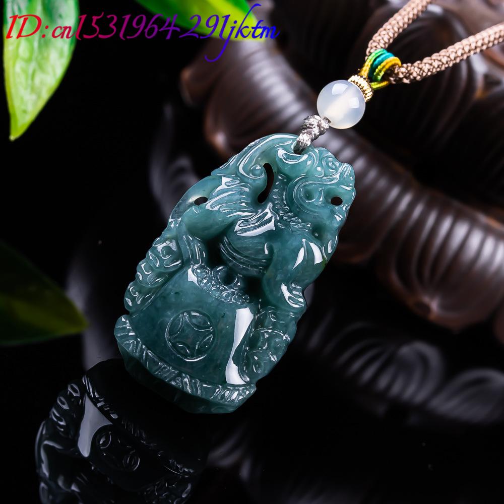 Burmese Jadeite Pixiu Pendant  - مراجعة Women Fashion Necklace وسعره