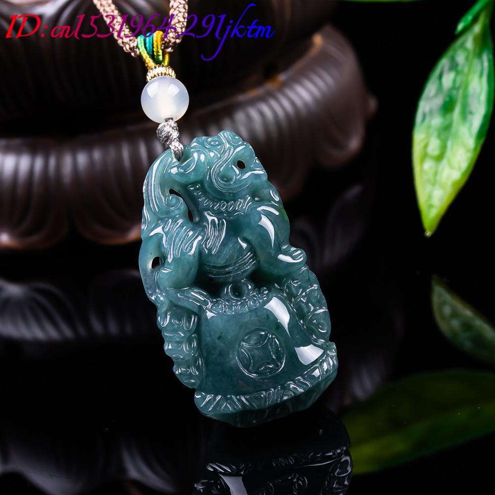 Burmese Jadeite Pixiu Pendant  - مراجعة Women Fashion Necklace وسعره