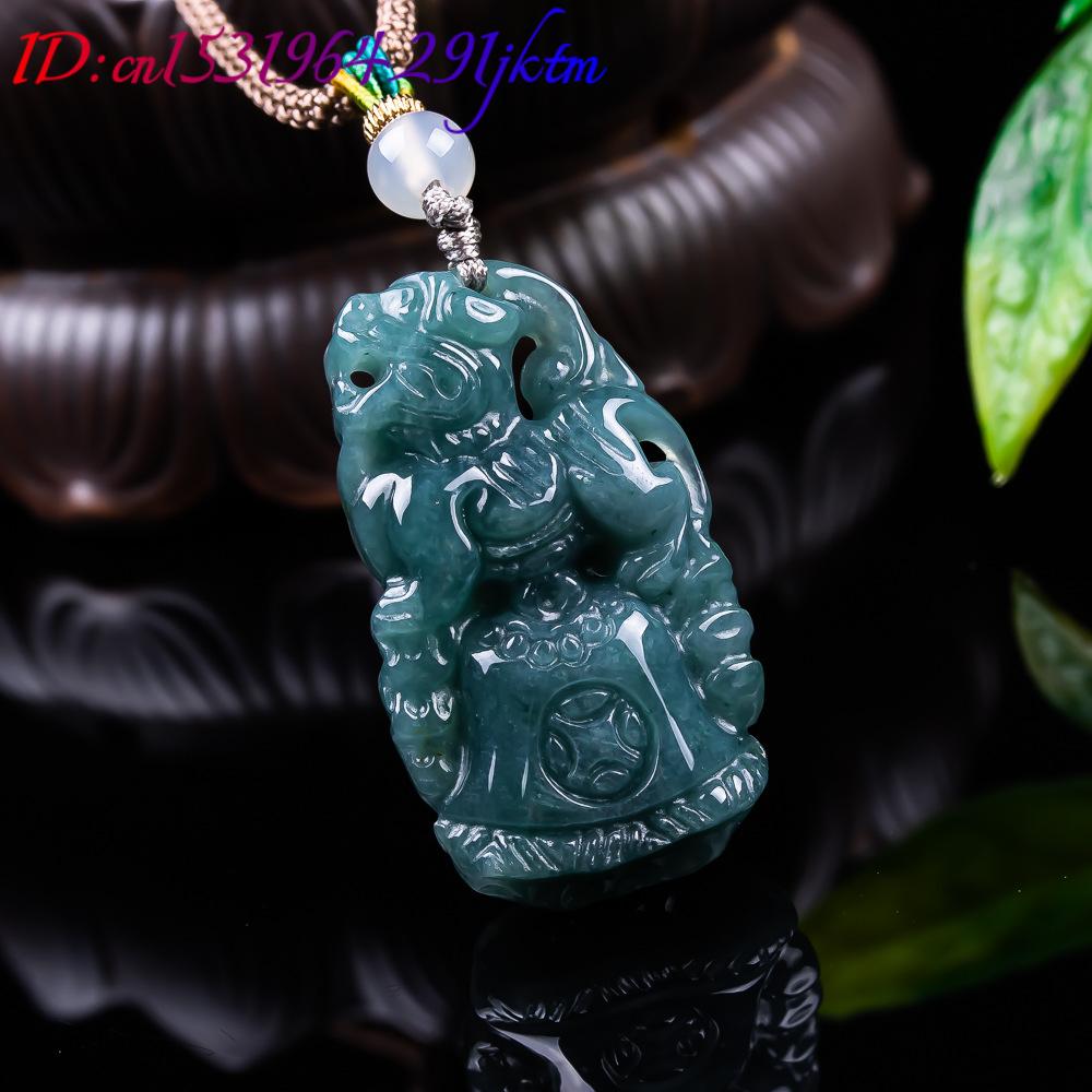 Burmese Jadeite Pixiu Pendant  - مراجعة Women Fashion Necklace وسعره