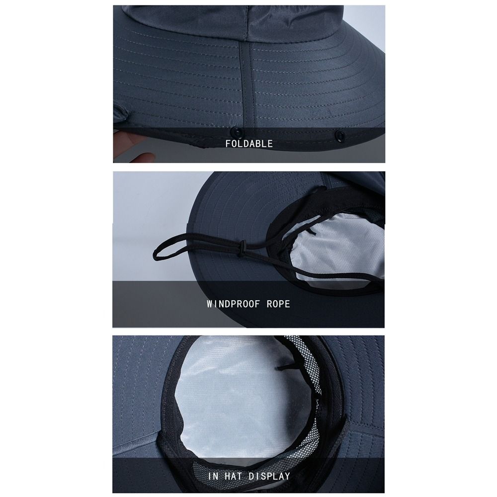 Fashion Cloth Men Sun Hat Big  - مراجعة Bucket Hat Women وسعره