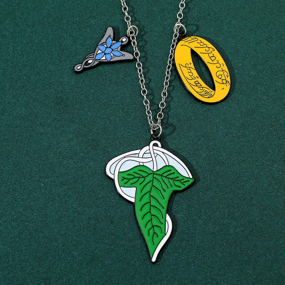 Lord of the Rings Elves Neckla - مراجعة Women Fashion Necklace وسعره