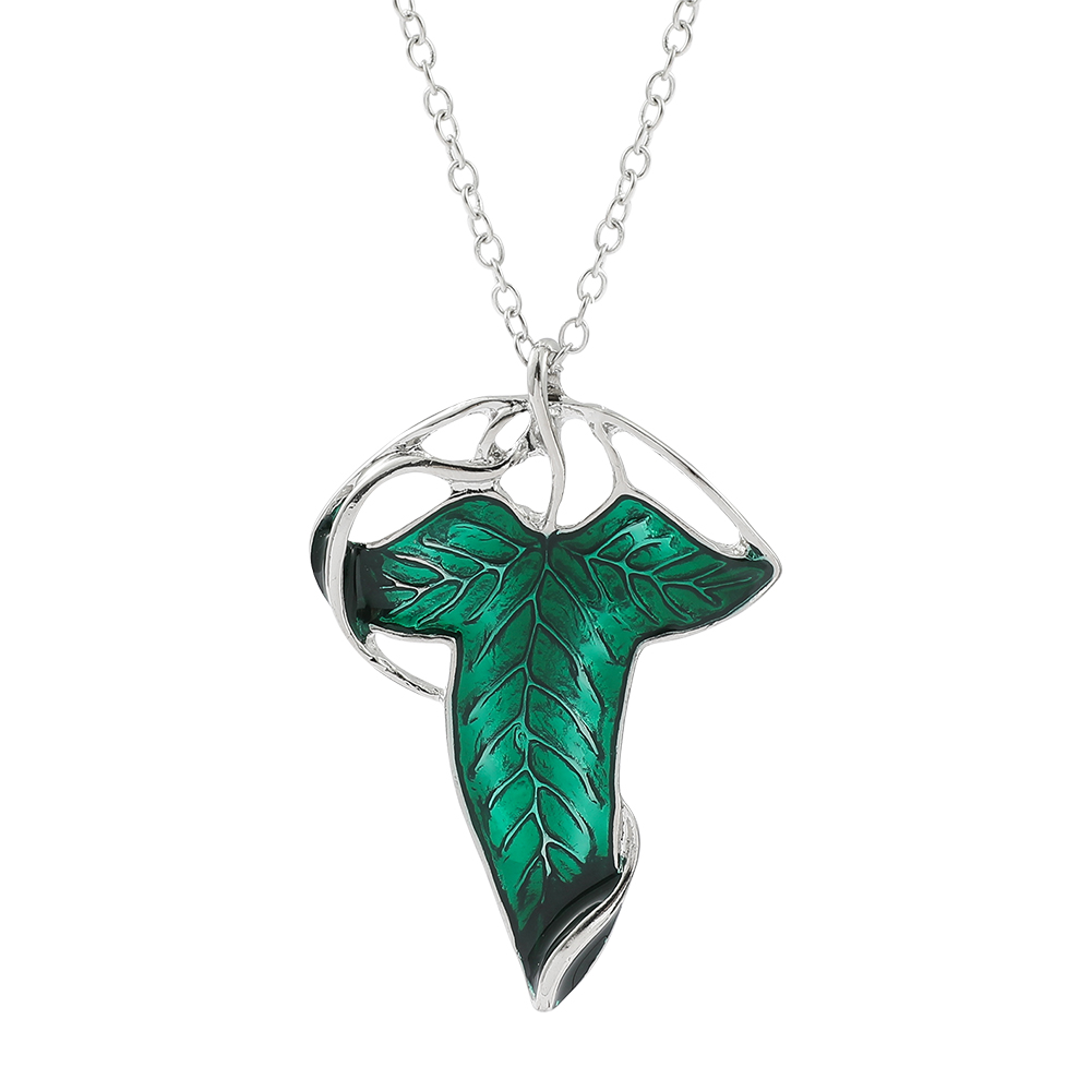 Vintage Green Leaf Pendant Nec - مراجعة Women Fashion Necklace وسعره