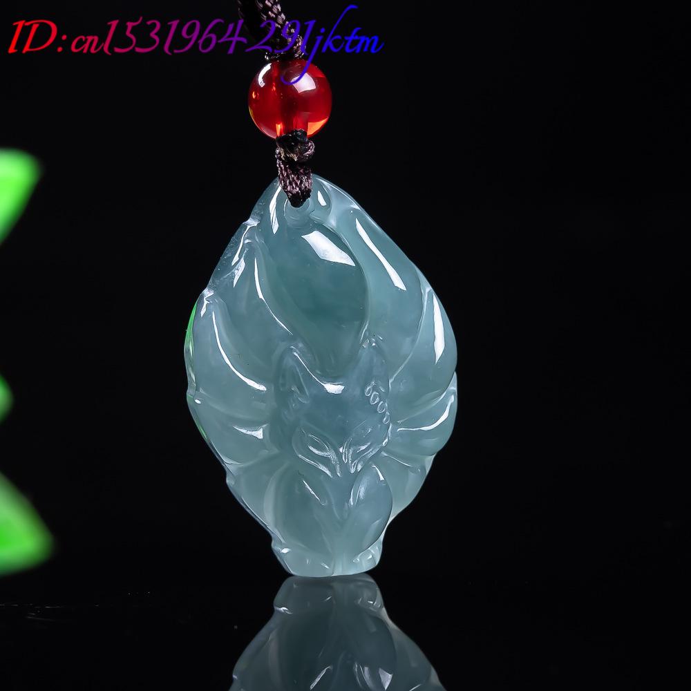 Natural Burmese Jadeite Fox Pe - مراجعة Women Fashion Necklace وسعره