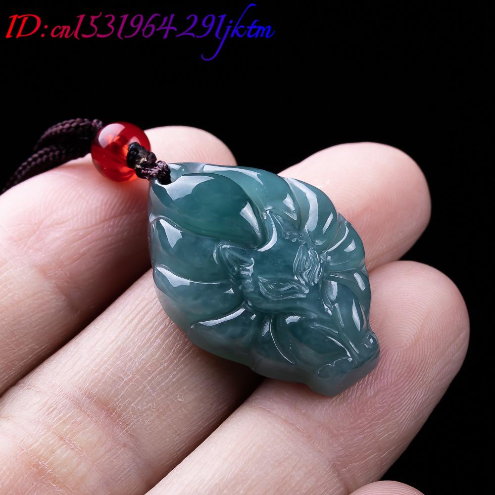 Natural Burmese Jadeite Fox Pe - مراجعة Women Fashion Necklace وسعره