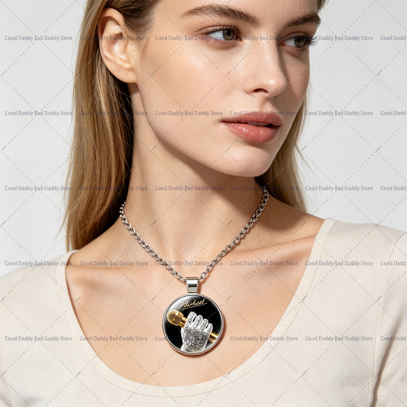 The King of Pop MJ Michael Jac - مراجعة Women Fashion Necklace وسعره