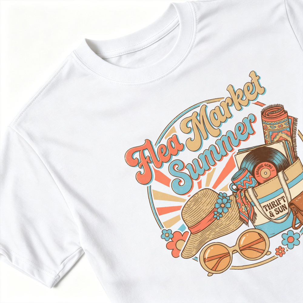 Flea Market Summer Women T-Shi - مراجعة Women'S Fashion Market Size وسعره