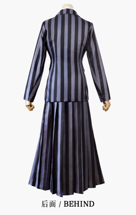 Anime Addams Cosplay Wednesday - مراجعة Knitted Vest Women وسعره