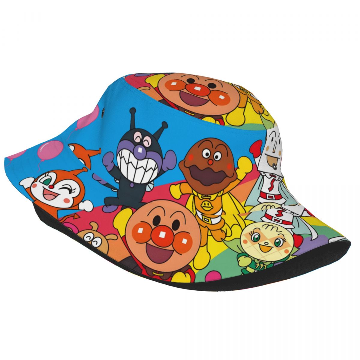 Custom Anpanman Cartoon Manga  - مراجعة Bucket Hat Women وسعره