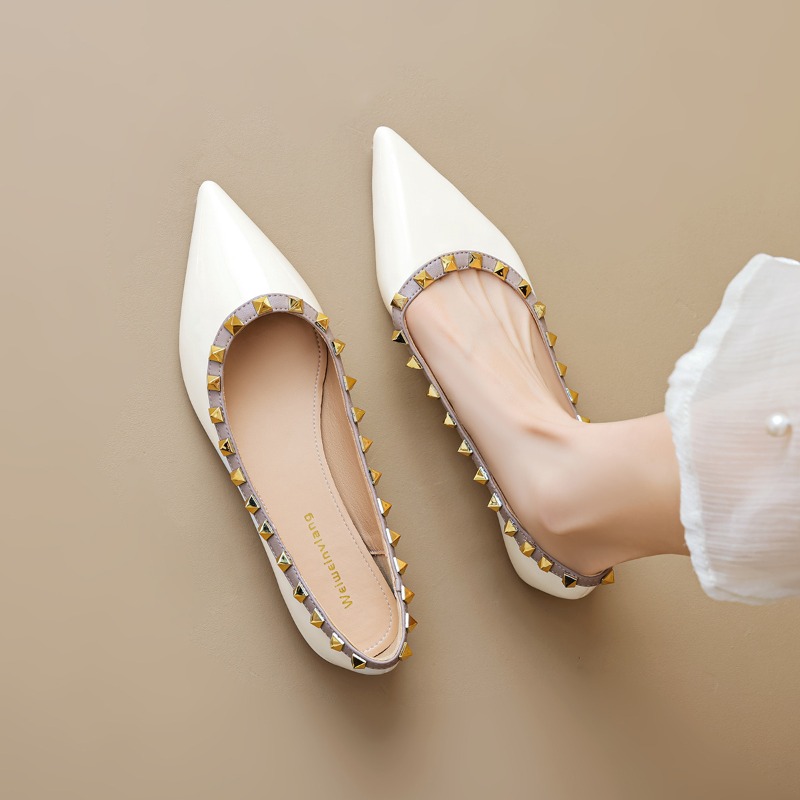 XIHAHA Woman Flats Pointed Toe - مراجعة Women Fashion Heels وسعره